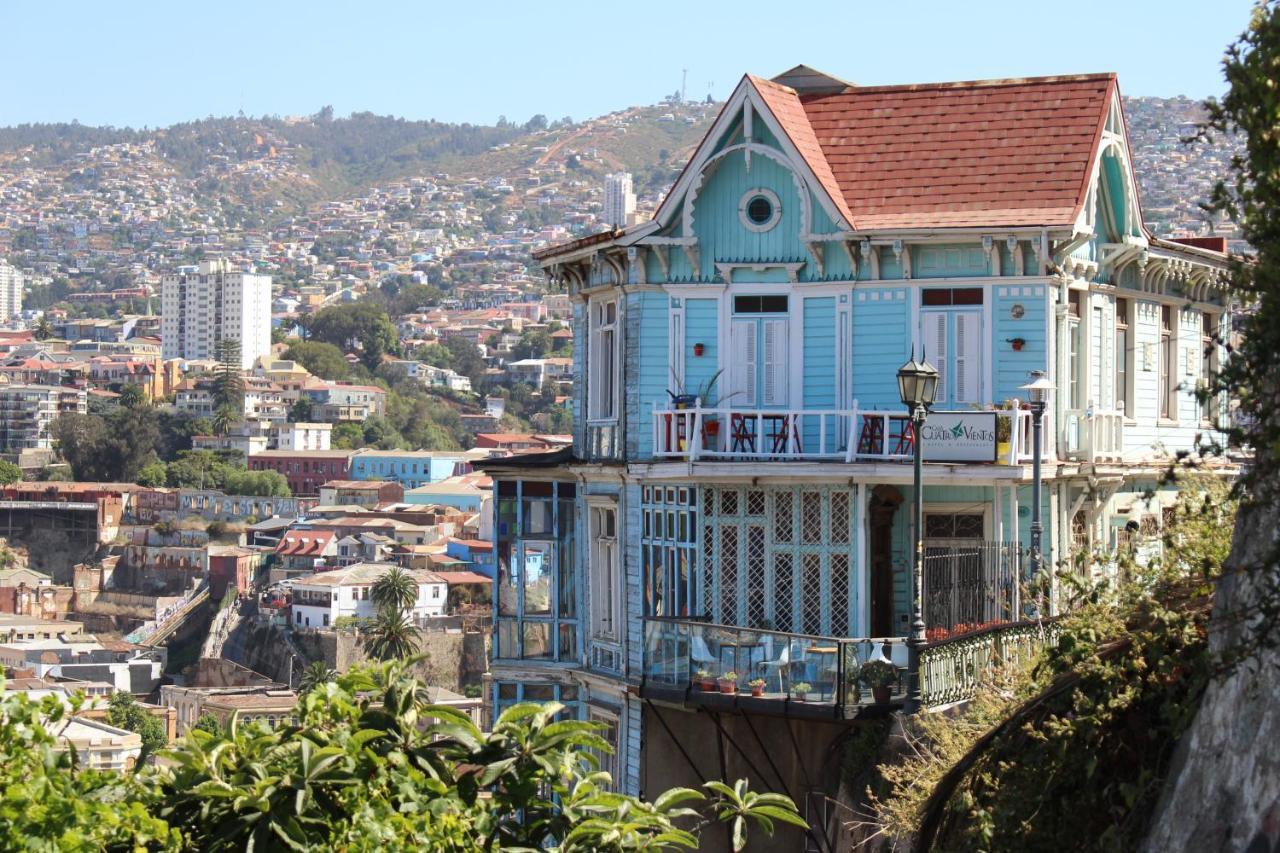 Casa Cuatro Vientos Hotel Valparaíso Exterior foto